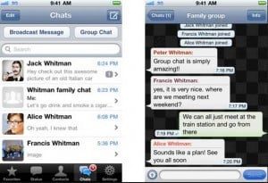 Whatsapp conversacion grupo