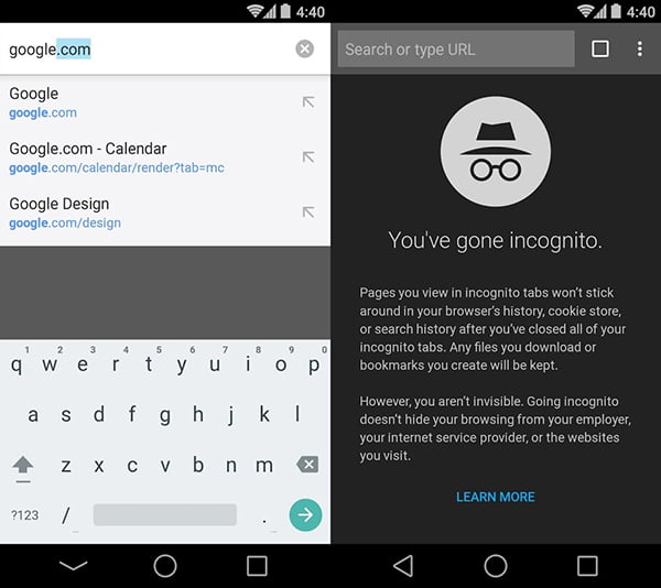 descargar navegador google chrome para Android