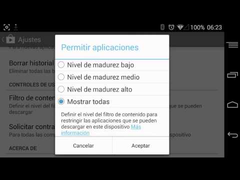 configurar Play Store